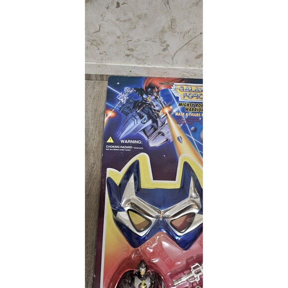 Galaxy Force Stellar Force Chap Mei Mask And Figure  Vintage NOS KO Power Ranger - Picture 7 of 7